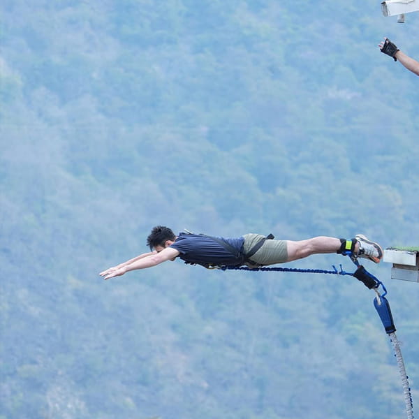 Bungee Jumping in Rishikesh