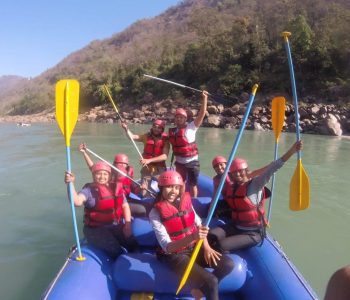 River rafting routes in rishikesh